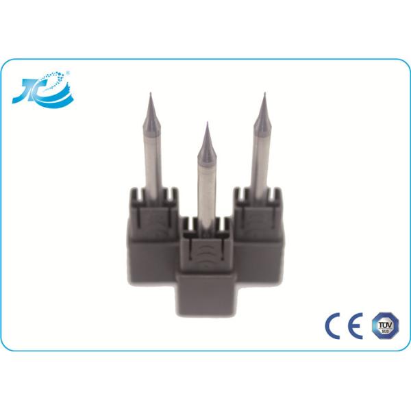 Carbide Chamfering Micro End Mills for Slotting / Milling / Roughing To Finishing