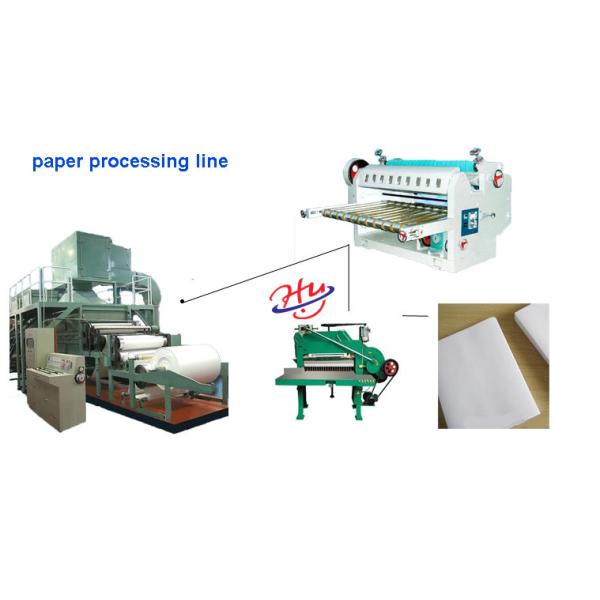 2400mm A4 Paper Recycling Machine Notebook Office Paper Making