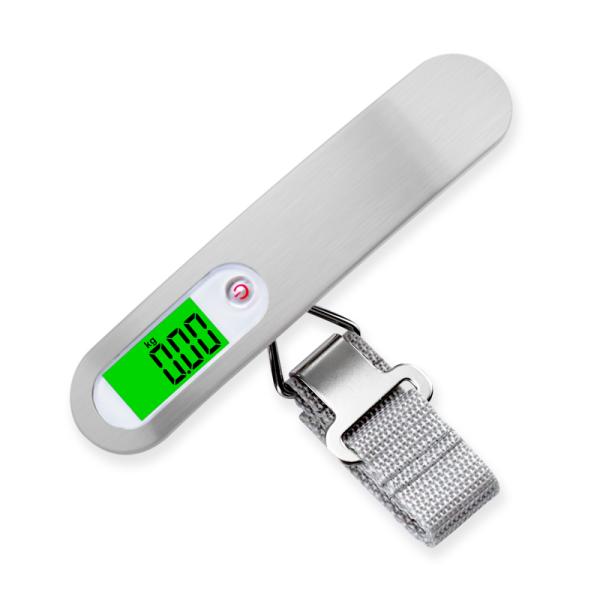 LCD Display Backlit Fish Hook Hang Scale for Travel 40kg Weighting Portable Digital Luggage Scale Scale size 10*2.7 cm