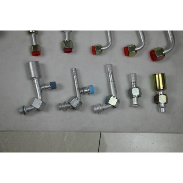 #6 #8 #10 #12 Al joint with Al jacket (Female Flare)/Straight 45° 90°Shape / auto air conditioning hose fitting