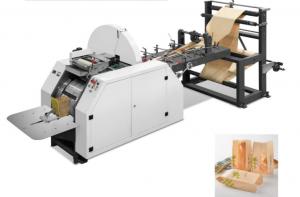 Buy cheap V sharp bottom paper bag making machine HJ-650#70-300mm Automatic Paper Bag Making Machine V sharp bottom product