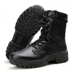 Buy cheap Hiking Waterproof Outdoor High Top Black Leather Boots Mens Boots Casual Leather product