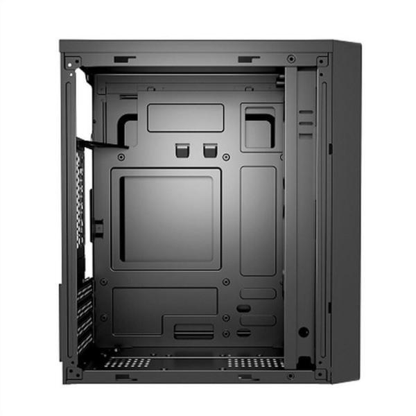 Micro MATX ARGB Computer Cabinet RGB LED PC Case 4 Full Slots