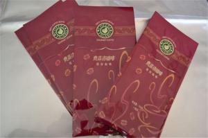 Buy cheap Custom Made Plastic Pouches Packaging , Side Gusset Coffee Packaging Bags product