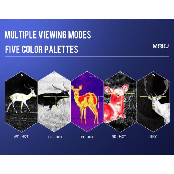 XP50 PRO Thermal Night Vision Binoculars Camera RoHS For Personal Security