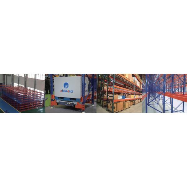 Q235 Prefabricated Mezzanine Racking System , Industrial Storage Mezzanine Platforms