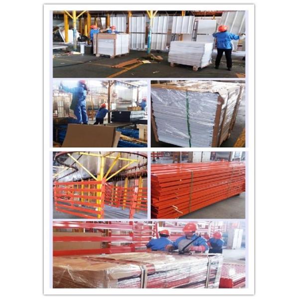 Warehouse Storage Gravity Pallet Racking Corrosion Protection For Chemical Industry