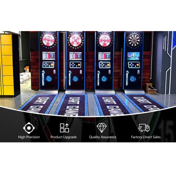 Coin Operated Indoor Commercial Arcade Machine Soft Tip Darts Machine