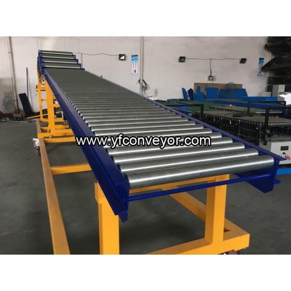 Telescopic Gravity Roller Conveyor for Unloading Containers
