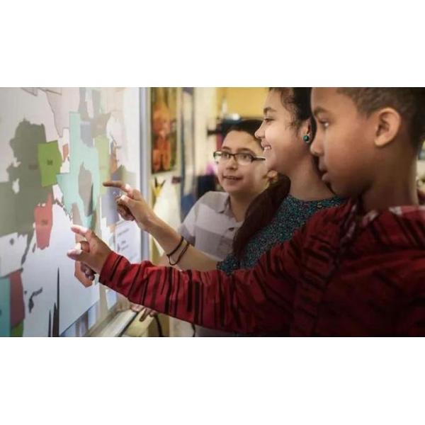 86 Inch Smart Interactive Whiteboard with 10-Point Touch and Android/Windows10 Support