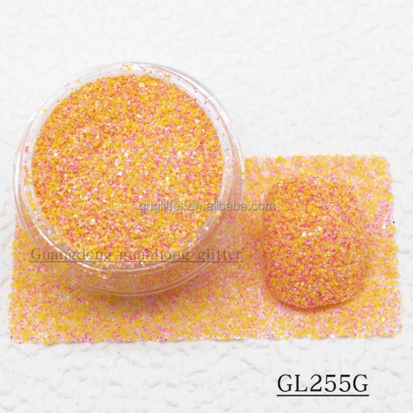 Extra Fine Polyester Mixed Glitter Nails Hexagonal Powder Christmas Decoration In Bulk