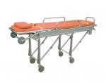 Mobile Foldable Hospital Stretcher Trolley , Aluminum Automatic Loading Patient