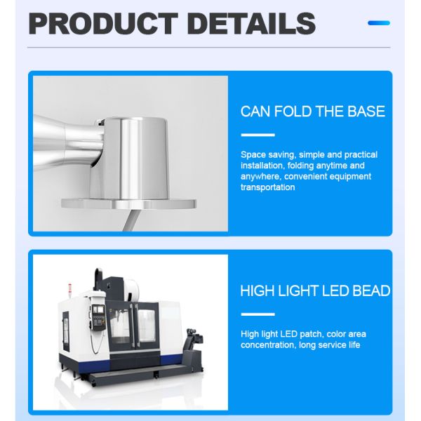 Rotating Base Machine Tower Lamp Equipment Warning LED Signal Tower Stack Lights