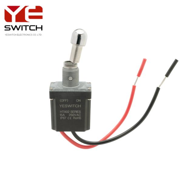 Locking Handle Electrical On Off Switch Toggle Switch With Momentary Button