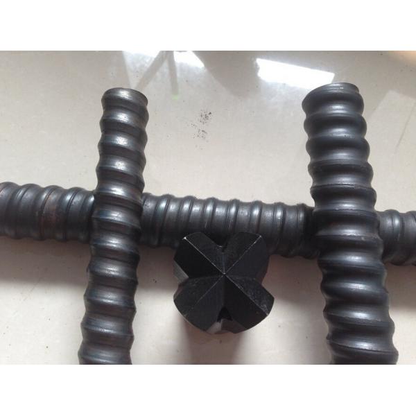 R38N SDA Self Drilling Anchors Alloy Steel for Slope Stabilization