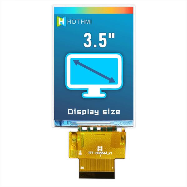 3.5 inch 320x480 IPS TFT LCD with ST7796S Controller for Arduino