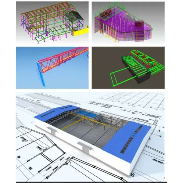 Steel Structure Prefabricated Building Used for Steel Warehouse