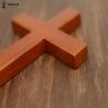 Buy cheap Holding Hand Olive Pine Wood Solid Unfinished Wooden Crosses , Wooden Pocket from wholesalers