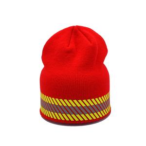 China High Quality custom logo Acrylic Skully Beanie Winter Unisex Fisherman Knitted Hats Warm Ribbed Cuff Knit Bea on sale
