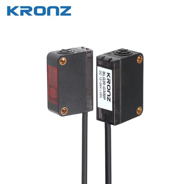 Through Beam Photoelectric Sensors 40mm - 300mm Sensing Distance NPN / PNP Control output