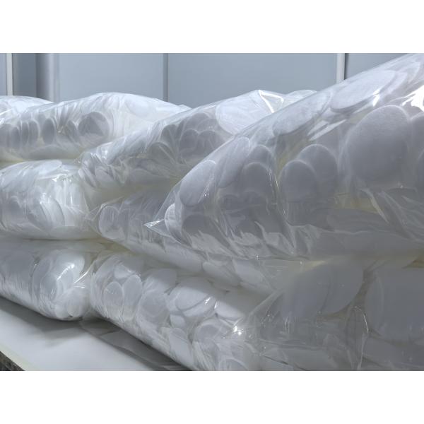 Round Electrostatic Filter Cotton Paper Customizable For Spirometry Filter / BV Filter / HME Filter