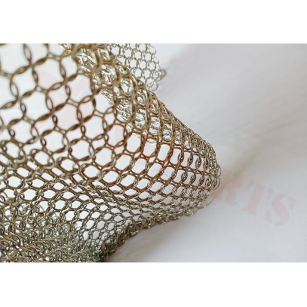 Stainless Steel 1.2x12mm Metal Ring Mesh For Discos Decoration