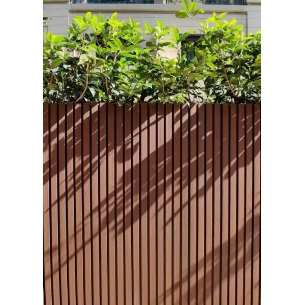 Weatherproof Modern Exterior WPC Wall Panel Interlocking WPC Outdoor Panel