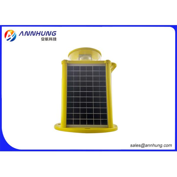 20W DC12V Red Flash Solar Obstruction Light Medium-intensity Type B for Wind Turbinebridge