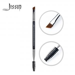 China Jessup Dual Head Eyebrow Eyelash Brushes Cosmetics Beauty Tools on sale