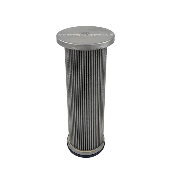 High Pressure Oil Filter Pleated Oil Cylinder Filter Machinery Hydraulic Oil Filter