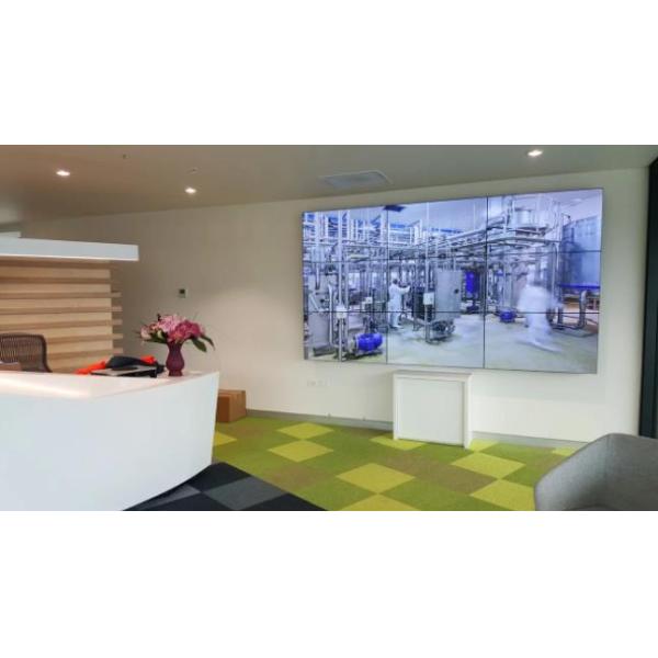Indoor LCD Monitor Video Wall Advertising Display LG Panel Controller Multi Screen DID Signage