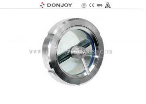 Buy cheap Waterproof Sanitary Design Stainless Steel Sight Glass / Flanged Sight Glass product