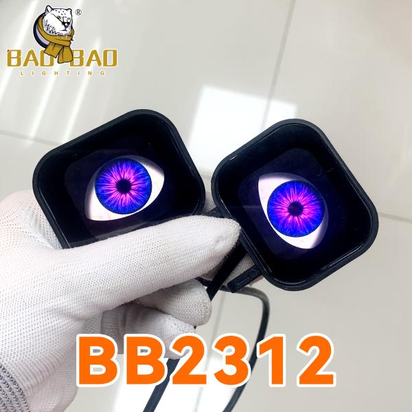 Automatic Switching Devil Eyes 6 Module Mini Driving Lamp Led Bike Decoration Parts for Motorcycle for Motor