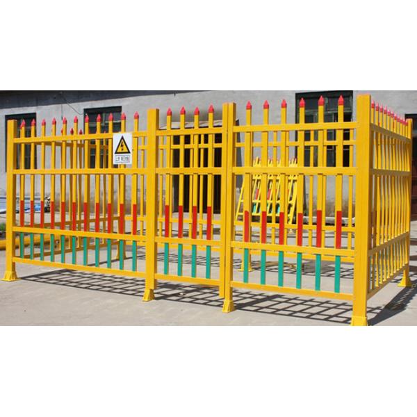 Insulated Welded Mesh Fencing FRP Guardrail For Power Box Transformer