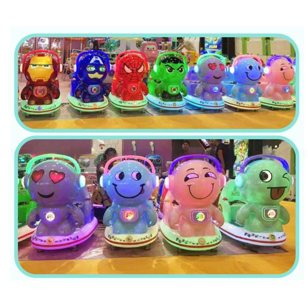 2022 New design kids swing game machine fun amusement snails kiddie ride for supermarket