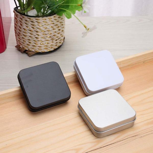 Rectangular Chocolate Printed Tin Boxes Multipurpose Recyclable