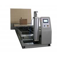 China Slope Inclined Impact Testing Machine With LCD Panel For Box / Carton Packing Material for sale