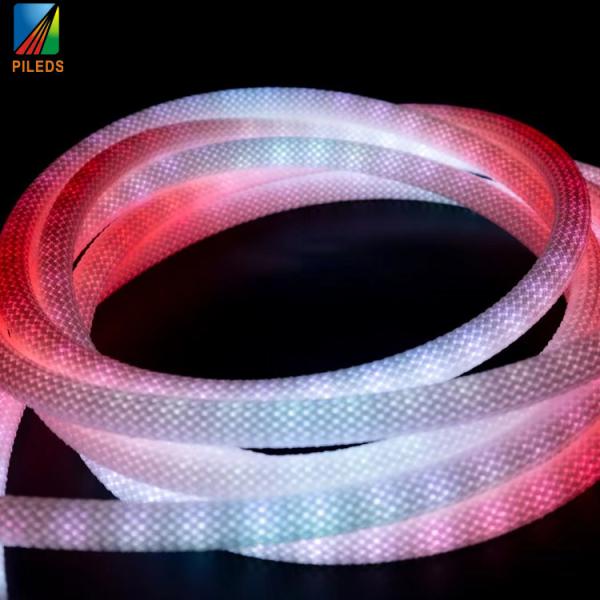 360 Degree Angle LED Neon Strip Flexible Material Ws2811 Dmx512 Pixel Neon