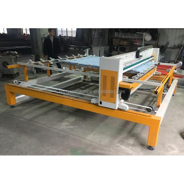 Continuous Type Single Head Quilting Leather Embroidery Machine Fiber Cotton Quilt Cover Core Making Machine
