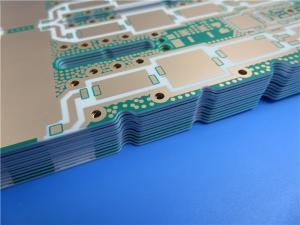 Buy cheap Rogers RO4360 High Frequency PCB Based on 6-layer with 8mil Core Coating Immersion Gold for Small Cell Transceivers product