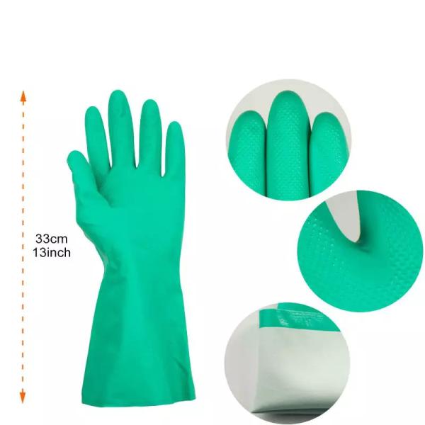 Latex Coating Hand Working Gloves Safe Grip Protection Knitting Industrial