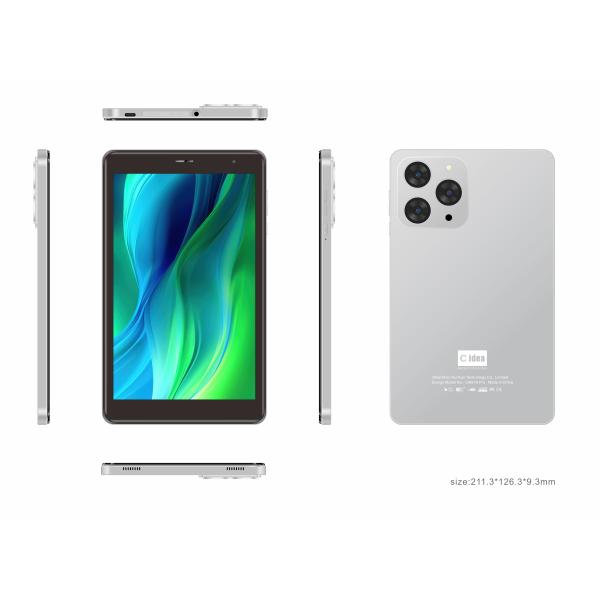 C idea 8 inch Wifi Tablet with 8+512GB Storage Quad Core Processor 800x1280 IPS Touchscreen CM816 PRO
