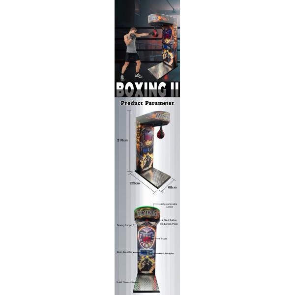 Arcade Boxing Sports Game Machine Electronic Boxing Machine For Amusement Park
