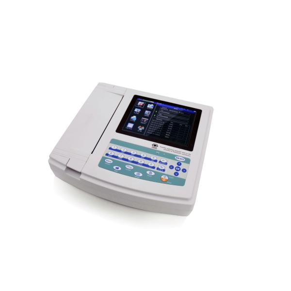 3 6 12 Channel ECG Machine Digital EKG Cardiograph for Hospital Cheap Price