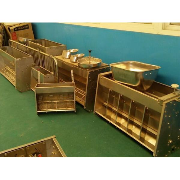 sow stainless steel automatic pig feeder tough double side pig feeder