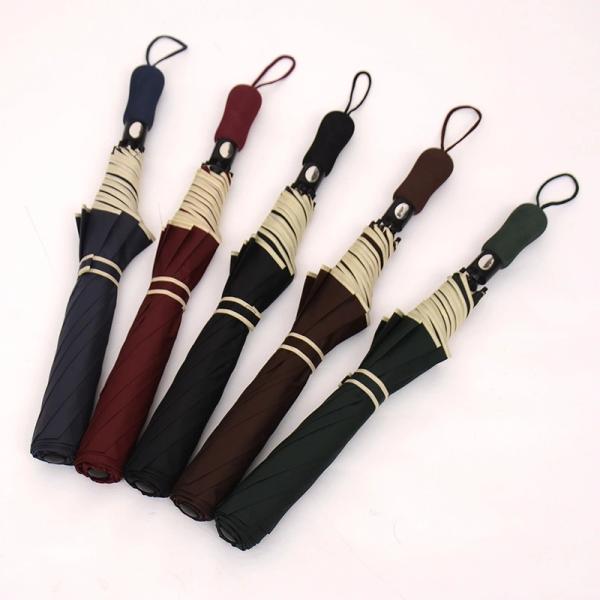 Windproof Logo Printing Auto Open Close Golf Umbrella , Storm Proof Umbrella