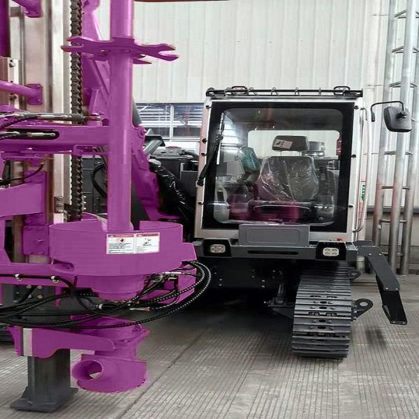 Crawler Top Hammer Drill Rig Hydraulic DTH Drilling Rig With Automatic Rod Changing System