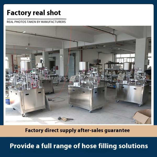 Professional Ultrasonic Plastic Tube Sealing Machine Multi-function Soft Tube Filler and Sealer Machine with Coding Function