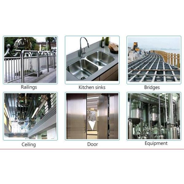 0.3mm-3mm Thickness Stainless Steel Metal Sheet 201 310s SS 304 Plate