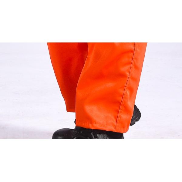 Breathable Flame Retardant Insulated Coveralls Anti - Wrinkle With Reflective Tape